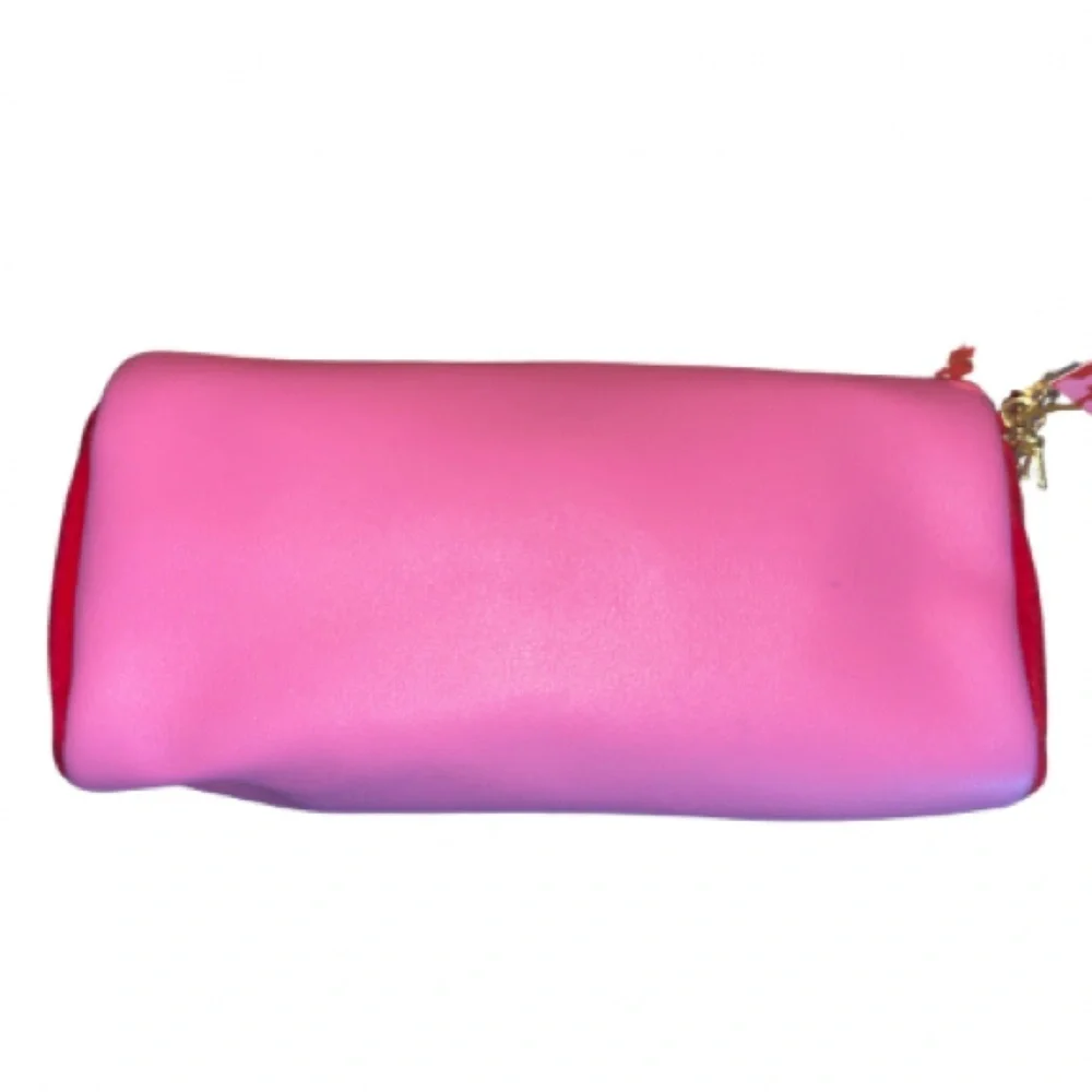 NWT Juicy Couture ‘Just Say OUI’ Pink and Red Women's Cosmetic Bag